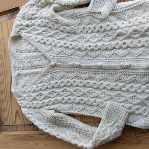 Hand Knit Cardigan Vintage